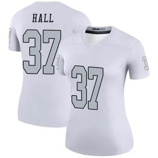 Tyler Hall Men's Nike Black Las Vegas Raiders Custom Game Jersey