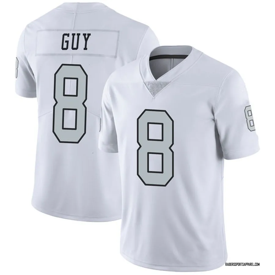 Wilson Ray Guy Las Vegas Raiders Men's Limited Color Rush Nike Jersey -  White