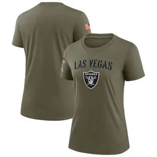 Lyle Alzado Las Vegas Raiders Men's Legend Olive Salute to Service